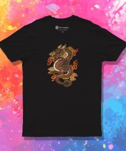 Golden Dragon T Shirt