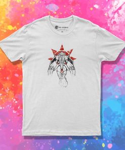 Graffiti Warrior of Courage T Shirt