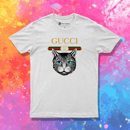 Gucci Cat Parody T Shirt