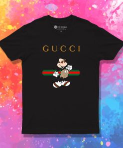 Gucci Stripe Mickey Mouse Stay Stylish T Shirt