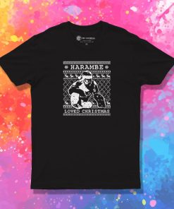 Harambe Loved Christmas T Shirt