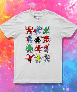 Haring Heroes T Shirt