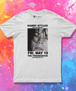 Harry Styles Live in Concert The Troubadour T Shirt