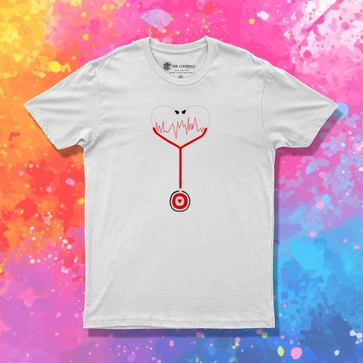 Heartbeat Stethoscope T Shirt