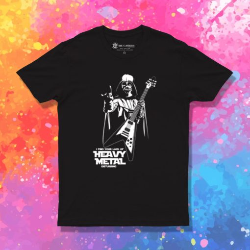 Heavy metal Lord Darth Vader T Shirt