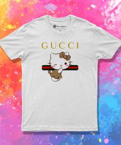 Hello Kitty Gucci Stripe T Shirt