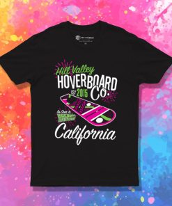 Hill Valley Hoverboard Back To The Future Vintage T Shirt