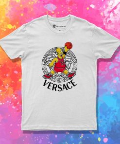 Homer Jordan Versace T Shirt