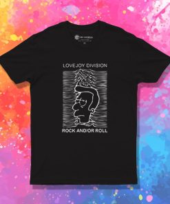 Homer Simpson Lovejoy Division Rock And Or Roll T Shirt