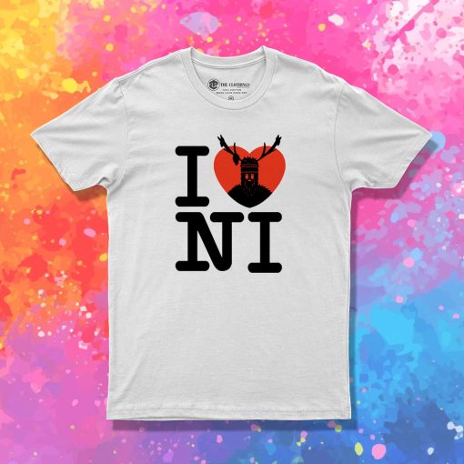 I Love NI T Shirt