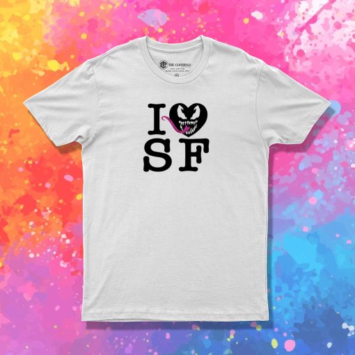 I Love San Francisco T Shirt