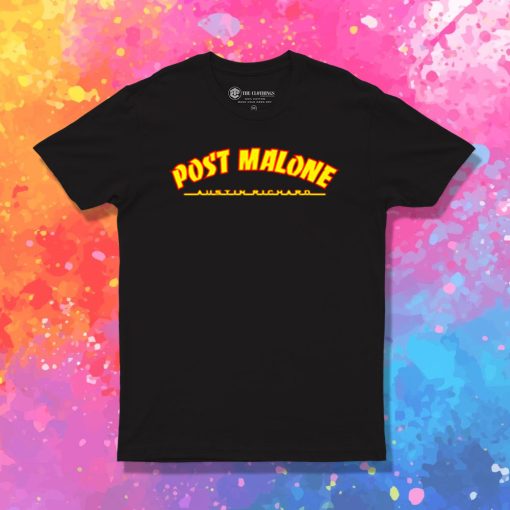 Post Malone Thrasher Logo T Shirt