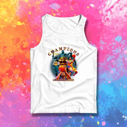 2001 Lakers Championship Vintage Tank Top