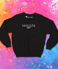 2024 Black The One Where They Graduate Seniors Sweatshirt