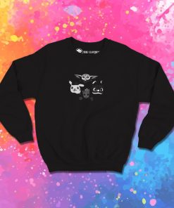 Adorable Rhapsody Monochrome Sweatshirt