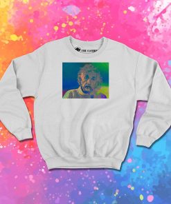 Albert Einstein Smoking Geeky Inventor Sweatshirt