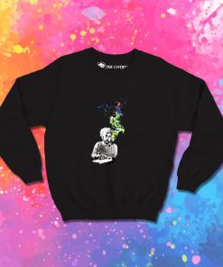 Albert Einstein The Cosmos Transformed Sweatshirt