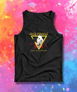 Alice Pooper Welcome to my Nightmare dark tees Tank Top