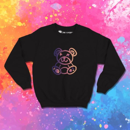 Animal Colorful Teddy Bear Cute Sweatshirt