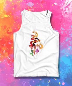 Ariel Rapunzel and Pocahontas Disney Princess Tank Top