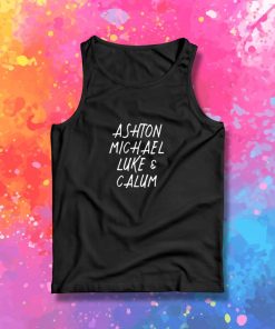 Ashton Michael Luke Calum 5SoS Tank Top