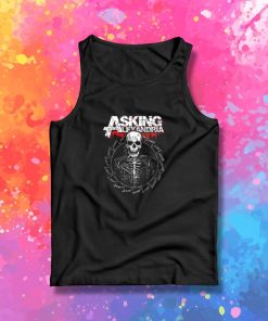 Asking Alexandria Skeleton Saw Tank Top