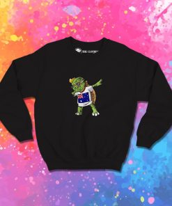 Australia Dabbing Turtle Sweatshirt