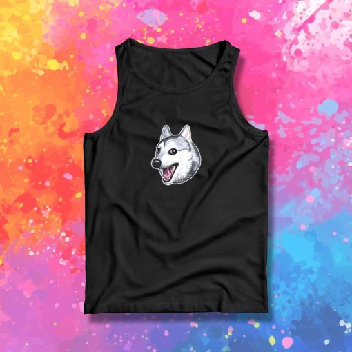 Awkward Doggo Meme Tank Top