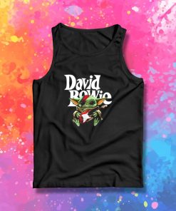 Baby Yoda Hug Guitar David Bowie Tank Top