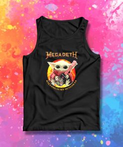 Baby Yoda Hug Guitar Megadeth Killing Is My Business Tank Top