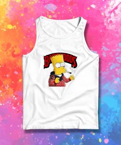 Backwoods Bart Simpson Smoking Tank Top