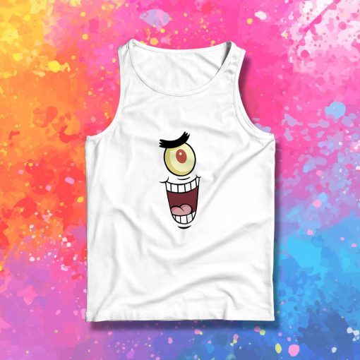 Bad Nickelodeon Plankton Face Tank Top