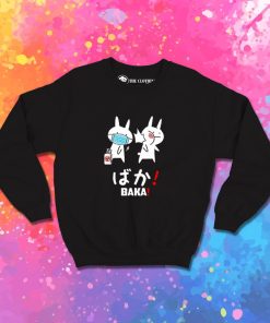 Baka Rabbit Slap Mask Covid 19 Sweatshirt