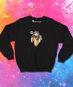 Bananya Sloth Sweatshirt