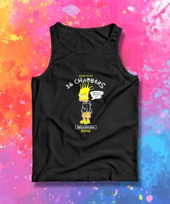 Bart Simpson 36 Chambers Vintage Tank Top