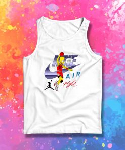 Bart Simpson Nike Air Flight Funny Tank Top