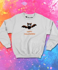 Bat Happy Halloween Moon Vampire Sweatshirt