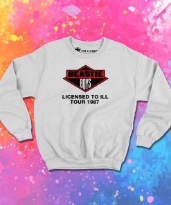 Beastie Boys Licensed to Ill Tour 1987 Sweatshirt