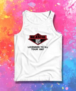 Beastie Boys Licensed to Ill Tour 1987 Tank Top