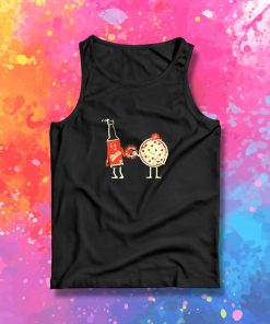 Beer Pizza Couple Best Friend Tank Top