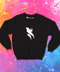 Beluga astronaut Sweatshirt