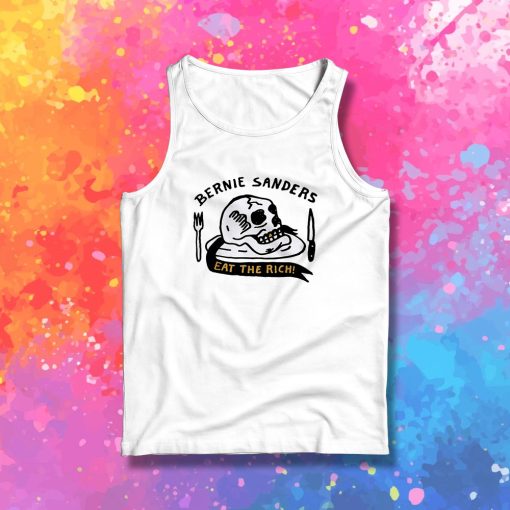 Bernie Sanders Eat The Rich Tank Top