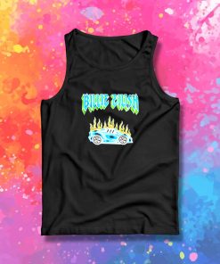 Billie Eilish Car Flames Tour Tank Top