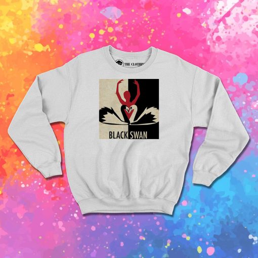 Black Swan Poster Sweatshirt