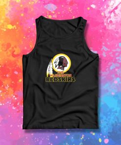 Black Washington Redskin Tank Top