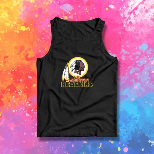 Black Washington Redskin Tank Top