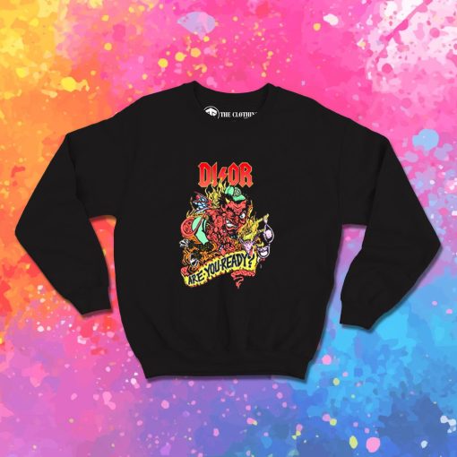 Bleached Goods Devilish Grin Sweatshirt