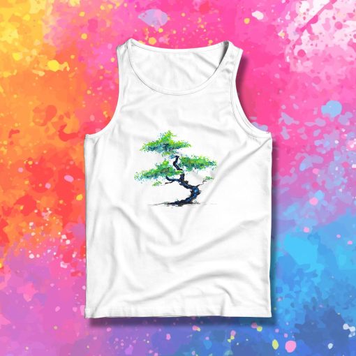 Blue Bonsai Tank Top