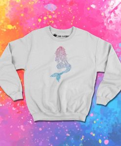 Blue and Pink Mermaid Sweatshirt