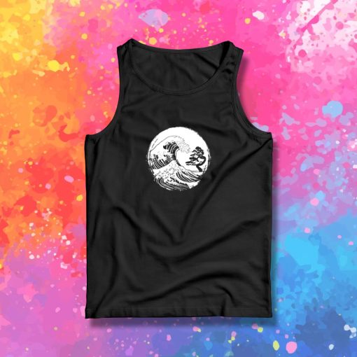 Bonsai Wave white Tank Top